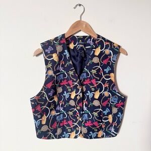 Vintage Liz Sport Fashion Accessories Vest